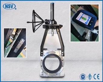 Vratni ventil za nož gnoja