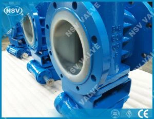 PFA ventil s oblogom od PFA obloge