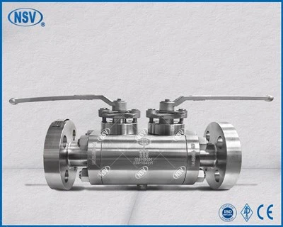 Inconel 625 DBB kuglični ventil